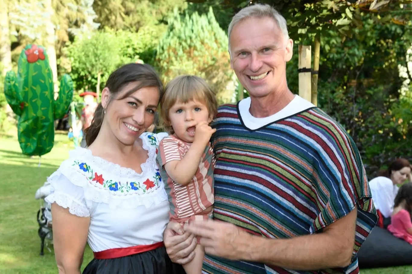 Dominik Hašek s rodinou