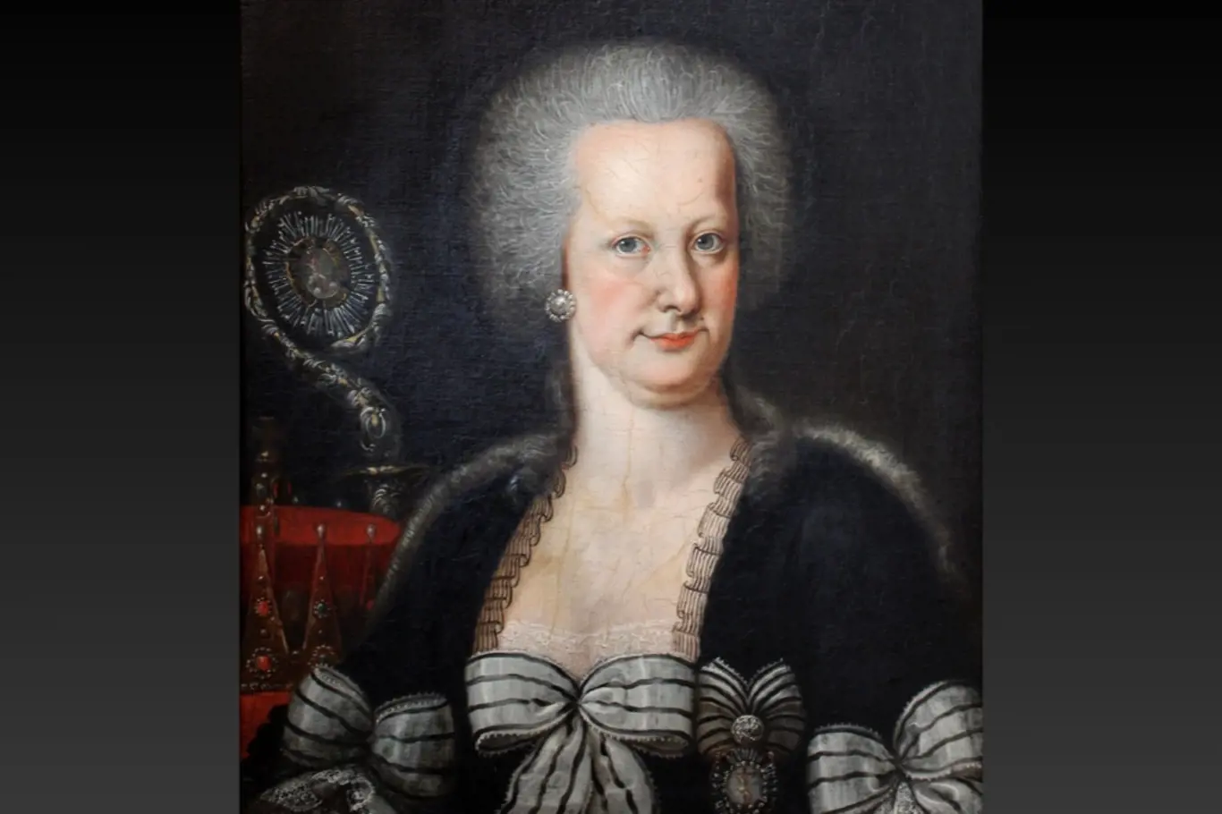 Portrét Marie Alžběty jako abatyše