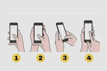 Test osobnosti: Jak držíte mobilní telefon? Budete překvapeni, jak přesně to vystihuje vaši povahu