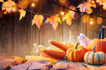 Podzimní světelná girlanda a věnec z listí hotové bleskem: Úžasná atmosféra doma i na zahradě