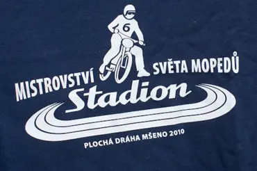 Mšeno: Mistrovství světa mopedů Stadion na ploché dráze