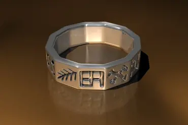 Vědci našli středověký prsten s tajemnou šifrou. Rozumí jí, ale nedává jim smysl