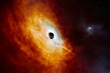 Vědci našli nejhladovější černou díru vesmíru. Každý den spořádá celé Slunce. Podívejte na úžasné snímky