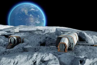 Umělý svět s gravitací může být na Měsíci už v roce 2050. Takto by fungoval