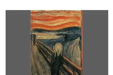 Tajemství slavného obrazu: Munch se při malbě Výkřiku dostal do zvláštního stavu