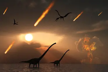 Dinosaury nezabil meteorit, ale černá hmota, tvrdí fyzici z Harvardu. Přilétá k Zemi pravidelně