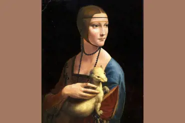 Vědci zrentgenovali Leonardův obraz Dáma s hranostajem. Pod zvířetem našli šokující tajemství