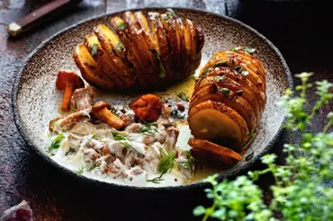 Blesková večeře za pár korun: Fantastické houbové brambory