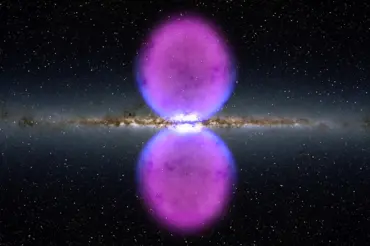 Podívejte se na záběry nádherných tajemných bublin plujících vesmírem. Vystoupaly z černé díry