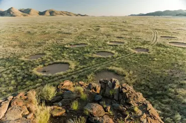 Obří puntíky v Namibské poušti zůstávají jednou z největších záhad světa