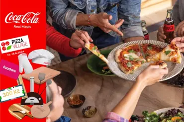 Oblíbené jídlo, Coca-Cola a šance vyhrát zájezd do Pizza vesničky v Neapoli