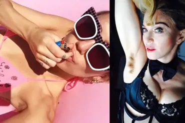 Celebrity dokazují, že ochlupení je už zase v módě: Ukazuje se Madonna i Cardi B