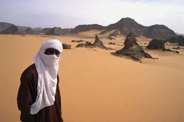 Sahara: Jak vypadá písečná bouře?