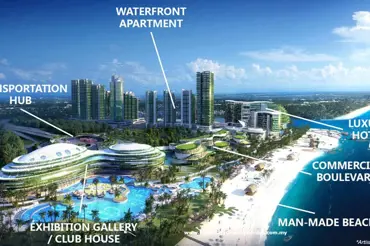 Číňani postaví velkolepé mořské město budoucnosti za 100 miliard dolarů