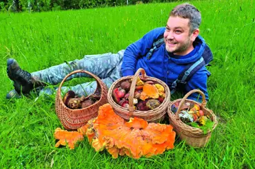 Martin Mňuk: Profesionální houbař chodí do lesa i v zimě