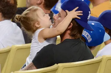 David Beckham má s dcerkou svatou trpělivost