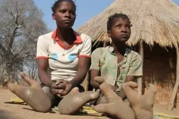 Pštrosí lidé: V Africe žijí lidé obřími prsty na nohách. Skvěle jich využívají