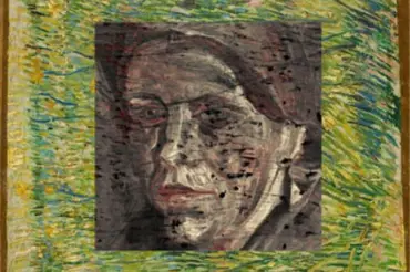 Vědci zrentgenovali slavný obraz Van Gogha a užasli. Rozpoznáte,  co skrývá v trsu trávy
