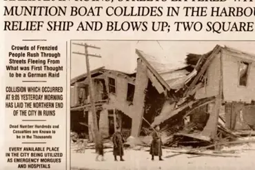Horší než Titanic: Smrtící exploze lodi Nord Blanc zvedla obří vlnu tsunami