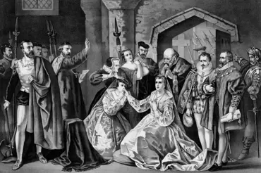 Poprava Marie Stuartovny se zvrhla v děsivé divadlo, hlavu jí sekali natřikrát
