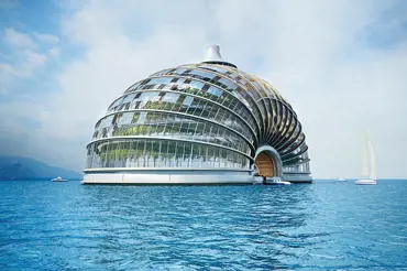 Luxusní a praktické plovoucí domy: Novodobé Noemovy archy mají zachránit lidstvo