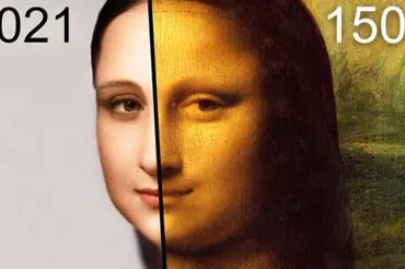 Jak by vypadala Mona Lisa dnes? Podívejte se na úžasnou animaci. Kráska by nebyla, ale...