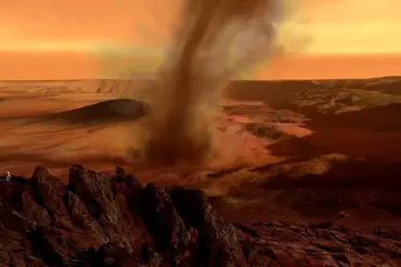 NASA poprvé natočila zvuk "prachového ďábla" na Marsu. Poslechněte si jedinečnou nahrávku