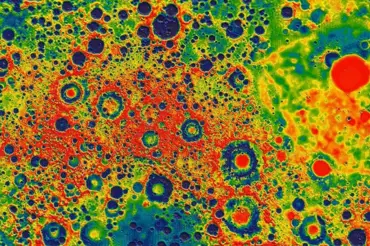 Vědci objevili na odvrácené straně Měsíce obří masu záhadné hmoty. Vyzařuje teplo a pochází ze Země