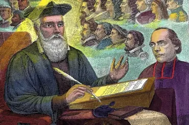 Co myslel Nostradamus podivnými výrazy "polovařené ryby a vyschlá země"?