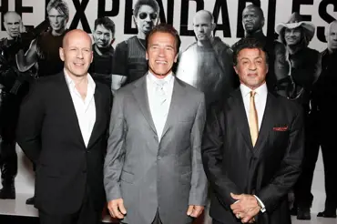 I frajeři Willis, Schwarzenegger a Stallone mají vrásky a kila navíc