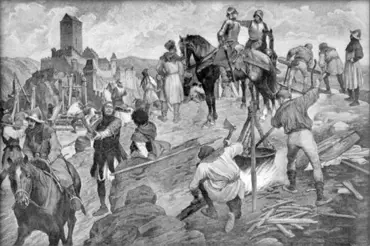 Husitské ženy v bitvě u Chomutova řádily jak šílené. Týraly především jiné ženy