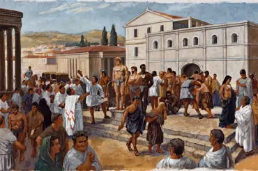 Jak vypadal den otroka ve starém Římě. Peklo stihlo krásné ženy a silné muže