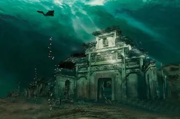 Čínská vláda potopila Lví město a vytvořila Atlantidu nové doby. Záběry jsou fantastické