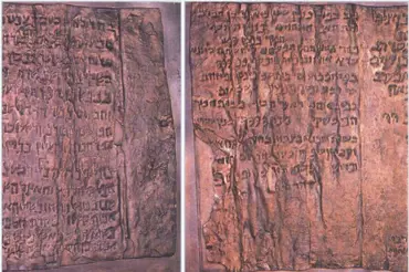 Vědci našli u Mrtvého moře měděný biblický svitek. Měl by ukázat cestu k pokladu za 27 miliard korun