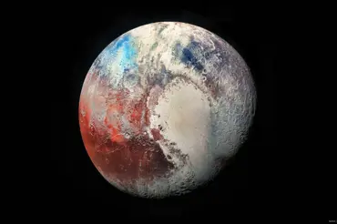 Na Plutu se objevují záhadné geometrické obrazce. Vědci našli nové vysvětlení