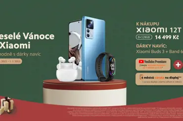Ke skvělému fotomobilu Xiaomi 12T dostanete sluchátka a chytrý náramek zdarma