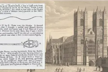 Zápis lékaře z roku 1742 šokoval vědce. Londýnem se prohnal neznámý objekt z budoucnosti