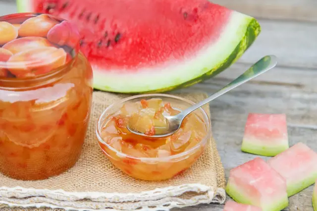 Slupky od melounu nevyhazujte! Udělejte si z nich rychlý a vynikající džem
