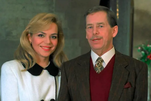 Václav Havel a Dagmar Havlová