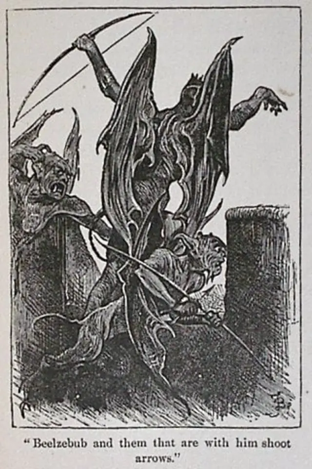 Belzebub je označení démona. Jméno se nejčastěji interpretuje jako pán much, protože lidé věřili, že hejna much, která je sužovala, musí být výplodem ďábla.