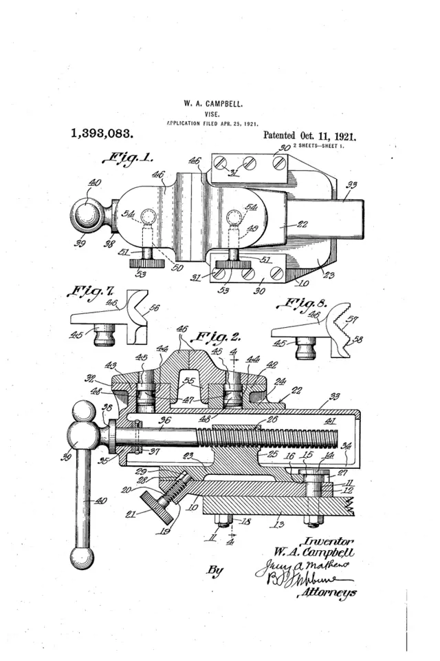 patent z roku 1921