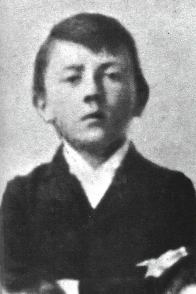 Adolf Hitler jako malý chlapec