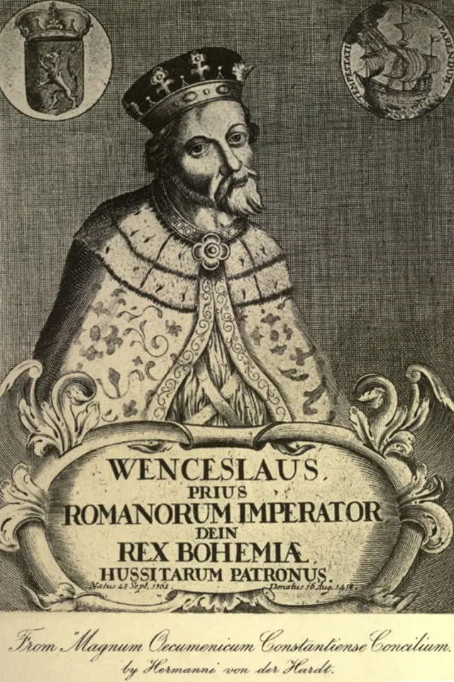 Václav IV. byl sice velmi náruživý, ale potomky nezplodil.