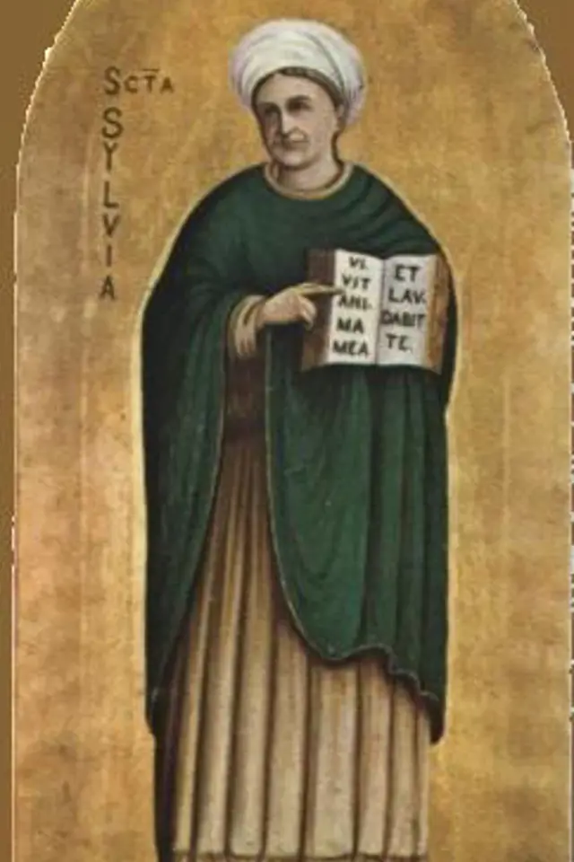 Svatá Silvie, matka svatého Řehoře Velikého