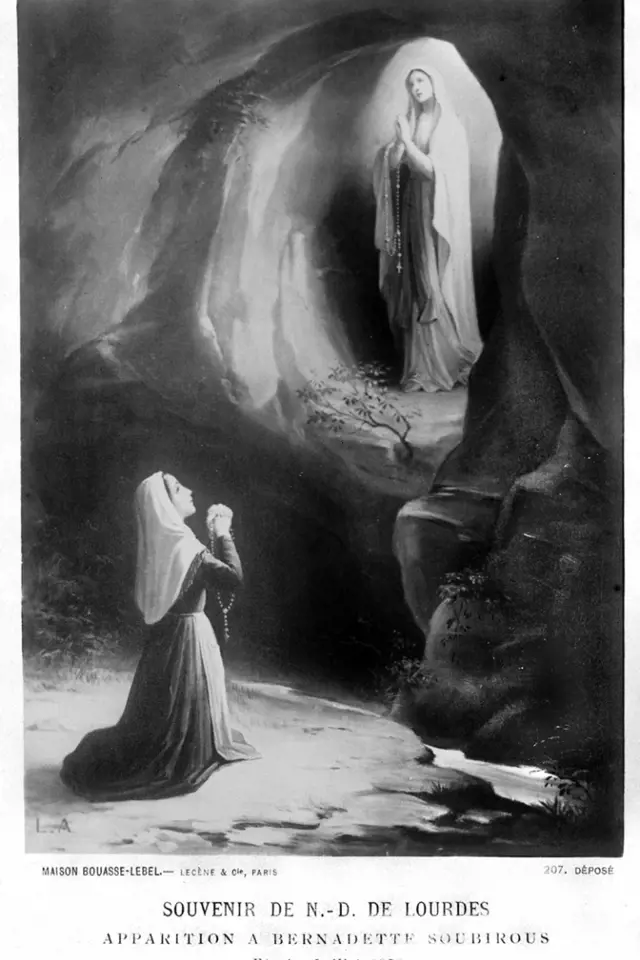Zjevení Bernadette Soubirous, jak ho dívka popsala