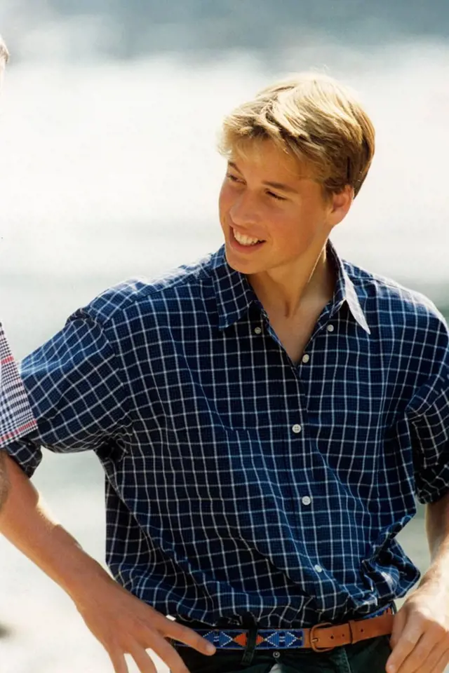 Princ William v srpnu 1997