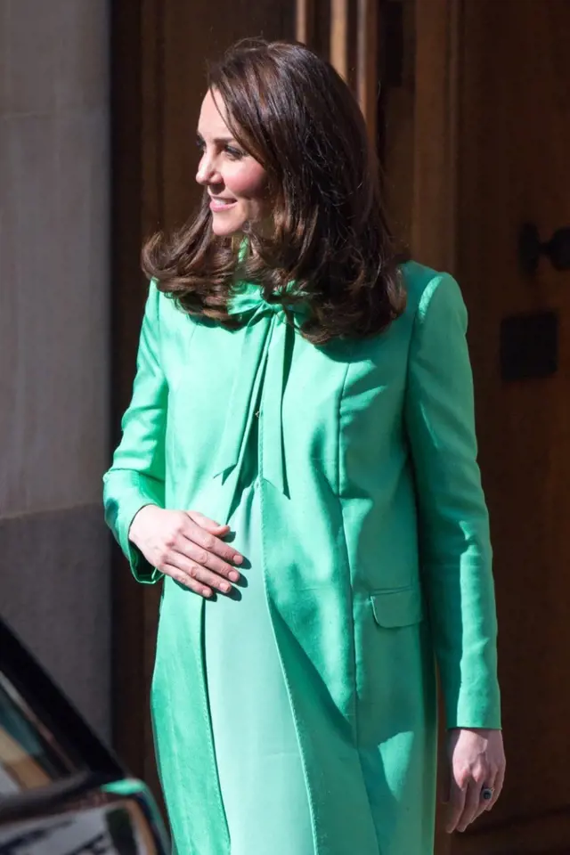 Vévodkyně z Cambridge zářila během těhotenství štěstím.