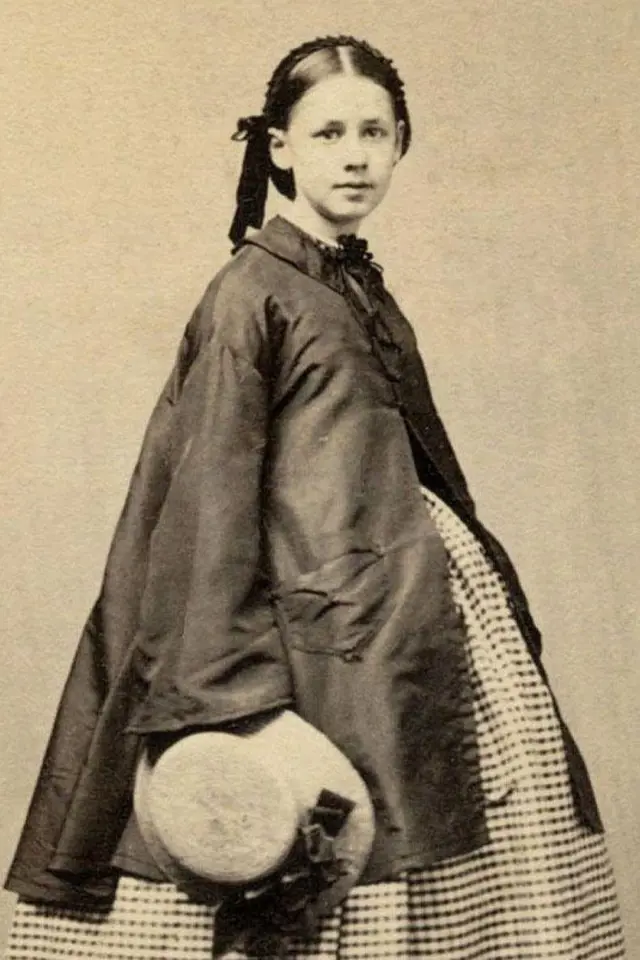 Ilustrační foto - fotografie těhotné ženy z 19. století