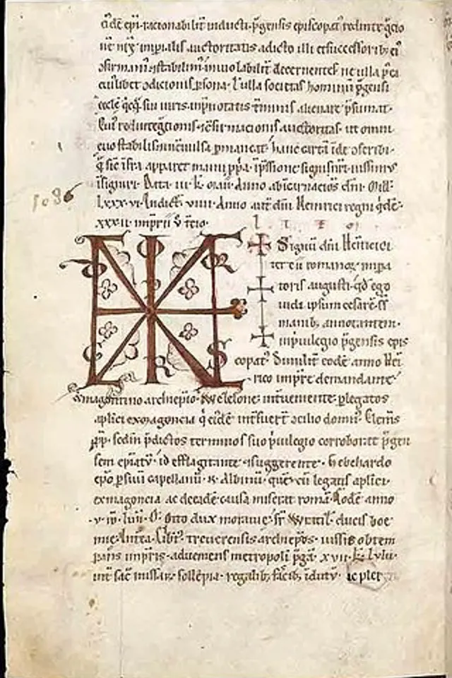 Budínský rukopis Kosmovy Kroniky české, 1. třetina 13. století