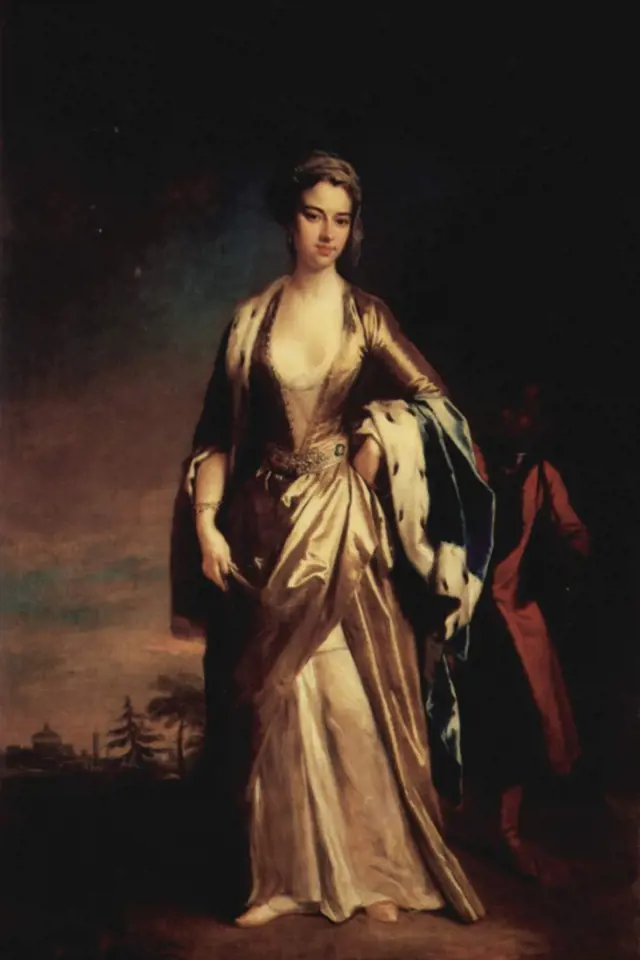 Lady Mary Wortley Montagu, anglická aristokratka a spisovatelka. Do historie vstoupila tím, že jako první v Anglii se pokusila o prevenci černých neštovic metodou užívanou v Turecku (infikování  rány sušeným hnisem z puchýřů pravých neštovic).